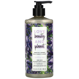 Love Beauty and Planet, Soothing Spa, мыло для рук, «Аргановое масло и лаванда», 400 мл (13,5 жидк. унции)
