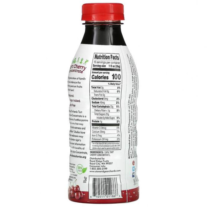 Stoneridge Orchards, Вишневый концентрат, 473 мл (16 жидк. Унций)