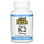 Natural Factors, витамин K2, 100 мкг, 60 вегетарианских капсул