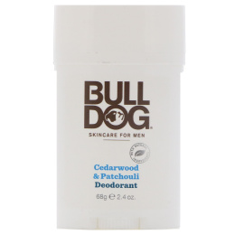 Bulldog Skincare For Men, Дезодорант из кедрового дерева и пачули, 68 г