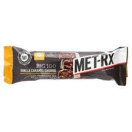 Met-Rx, Батончик Big 100 Meal Replacement Ванильно карамельный Чурро 9 батончиков