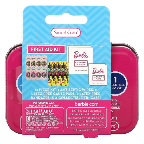 Smart Care, Аптечка для оказания первой помощи, для Барби, набор из 13 предметов