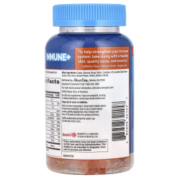 Emergen-C, Immune+, жевательные таблетки, со вкусом апельсина, 45 жевательных таблеток