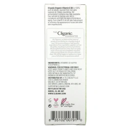 Cliganic, 100% чистое и натуральное масло с витамином Е, 30 000 МЕ, 30 мл (1 жидк. Унция)