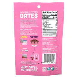 Mavuno Harvest, органические финики без косточек, 112 г (4 унции)