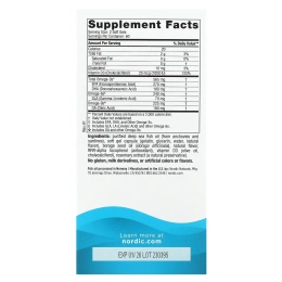 Nordic Naturals, Полный комплекс Омега-D3, лимон, 1000 мг, 120 капсул