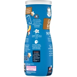 Gerber, Пуфики, каша для перекуса, для ползающих детей, от 8 месяцев, сладкий картофель, 1,48 унц. (42 г)