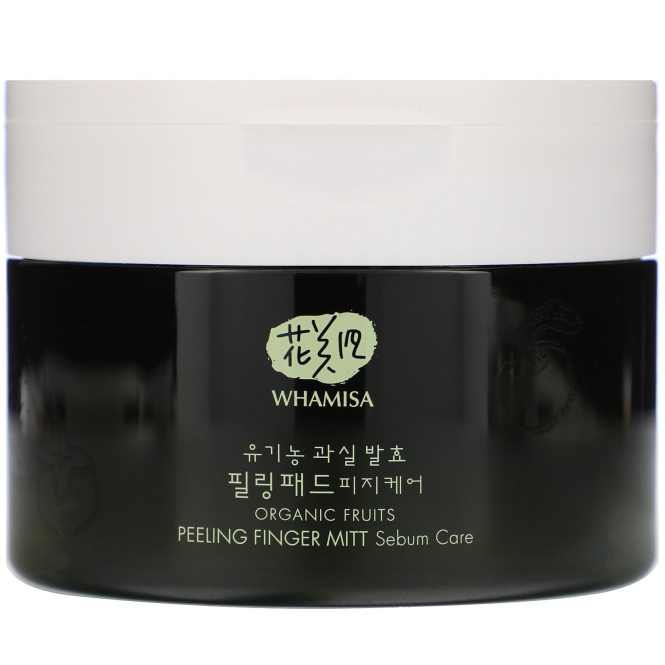 Whamisa, Organic Fruits, Sebum Care, Peeling Finger Mitt, 30 Mitts, 6.3 oz (180 g)
