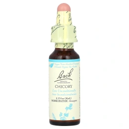 Bach, Original Flower Remedies, цикорий, 10 мл (0,35 жидк. унции)