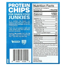 Legendary Foods, протеиновые чипсы, ранч, 7 пачек по 34 г (1,2 унции)