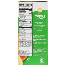 Happy Family Organics, Organics Happy Tot, Люблю свои овощи, шпинат, яблоки, батат и киви, и 4 пакетика, по 120 г