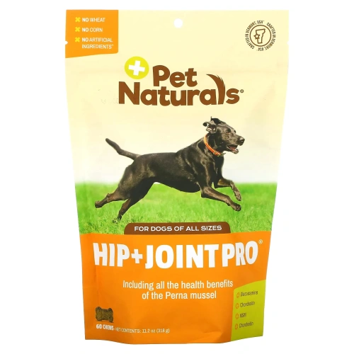 Pet Naturals of Vermont, Hip + Joint Max, For Dogs, 60 Chews, 11.2 oz (318 g)