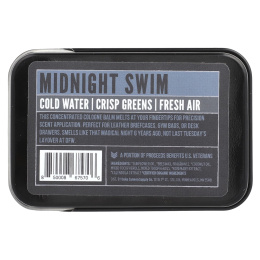 Duke Cannon Supply Co., Solid Cologne, Midnight Swim, темная вода, 1,5 унции