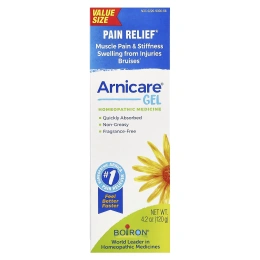 Boiron, Arnicare Gel, облегчение боли, без запаха, 120 г (4,1 унции)