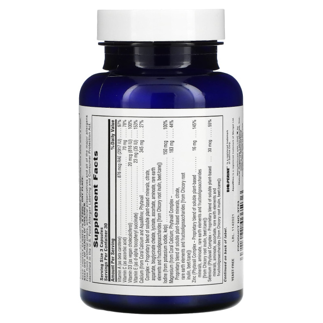 Nature's Plus, Активированный Коралловый Кальций, 90 Капсул