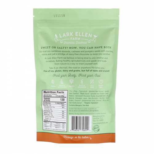 Lark Ellen Farm, Trail Mix, Sweet & Salty, 8 oz (227 g)