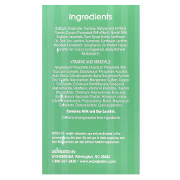 WonderSlim, Meal Shake, Meal Shake, крем Cocomint, 7 пакетиков по 28 г