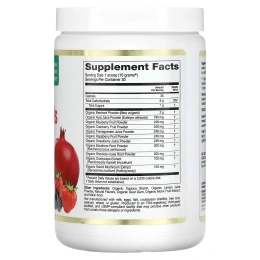 California Gold Nutrition, Superfoods, органические красные суперфуды, ягодное ассорти, 300 г (10,58 унции)
