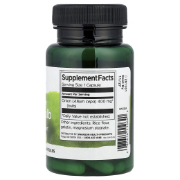 Swanson, Full Spectrum® луковые луковицы, 400 мг, 60 капсул