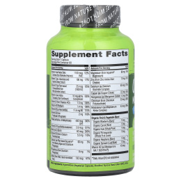 NATURELO, мультивитамины для мужчин старше 50 лет для приема один раз в день, 60 вегетарианских капсул