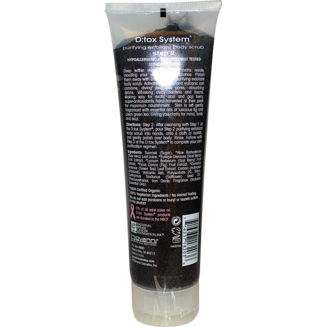 Giovanni, Очищающий и отшелушивающий скраб для тела, 6 унций (170 г)