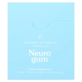 NeuroGum, Energy & Focus, перечная мята, 12 пакетиков по 9 шт.