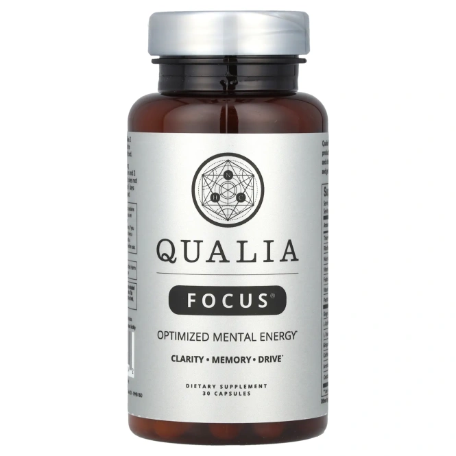 Qualia, Focus®, 30 Capsules