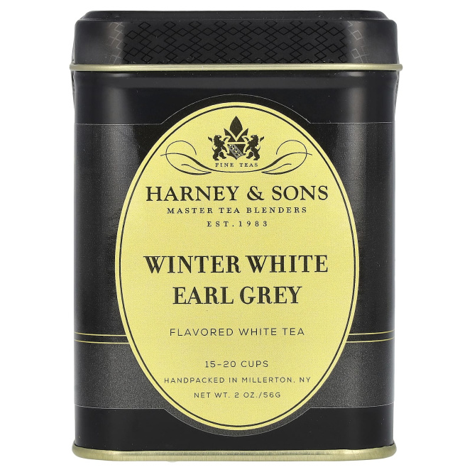 Harney & Sons, White Tea, White Winter Early Grey, 56 г (2 унции)