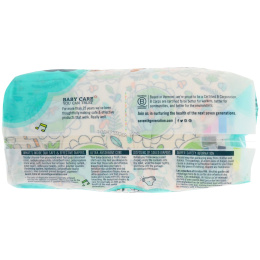 Seventh Generation, Для малышей, Чистые и сухие подгузники, Размер 3, 16-24 фунта (7-11 кг), 31 подгузник