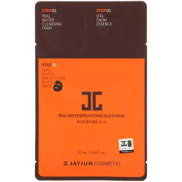 Jayjun Cosmetic, Черная маска. усиливающая сияние кожи, на водной основе, 1 маска, 0,84 унц. (25 мл)