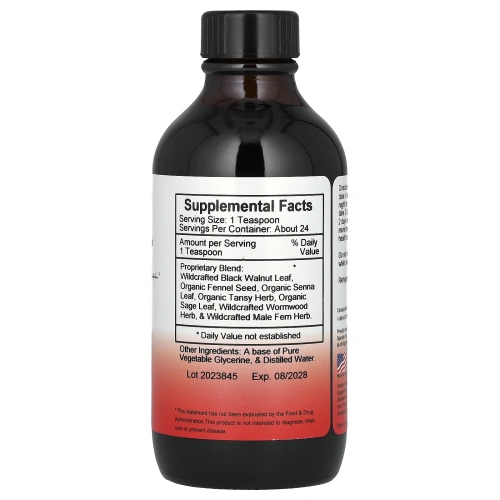 Christopher's Original Formulas, Травяной сироп от паразитов, 4 жидких унции (118 мл)