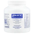 Pure Encapsulations, Cal / Mag 2: 1 (малат), 180 капсул