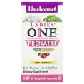 Bluebonnet Nutrition, Ladies' One®, пренатальный комплекс, 60 растительных капсул