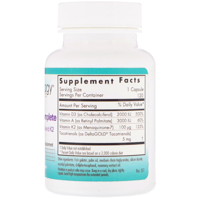 Nutricology, Комплекс с витамином D3, 120 капсул из рыбьего желатина