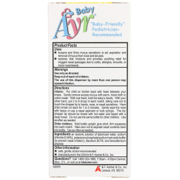 AYR, Назальный спрей/капли с морской солью для малышей, 1 ж. унц.(30 мл)
