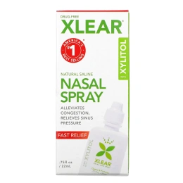 Xlear, Спрей для носа "Ксилитол и соляной раствор", 0.75 жидкой унции (22 мл)
