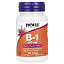 Now Foods, B-1, 100 мг, 100 таблеток