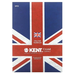 Kent, ультрамягкая зубная щетка, Crystal Complex, 5 шт.
