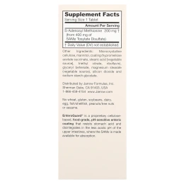 Jarrow Formulas, Натуральный SAM-e (S-Аденозил-L-метионин) 200, 200 мг, 60 таблеток, покрытых желудочно-резистентной оболочкой