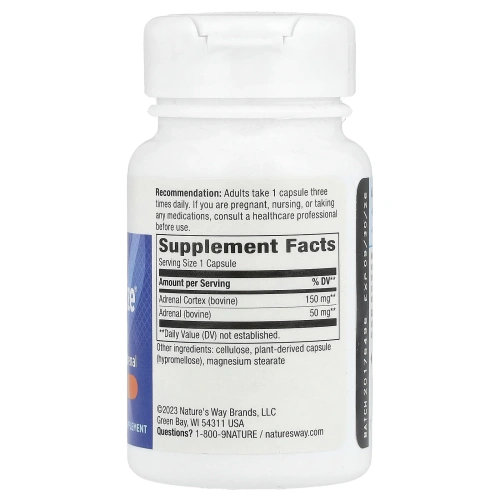 Nature's Way, ADRENergize, энергия, 50 капсул