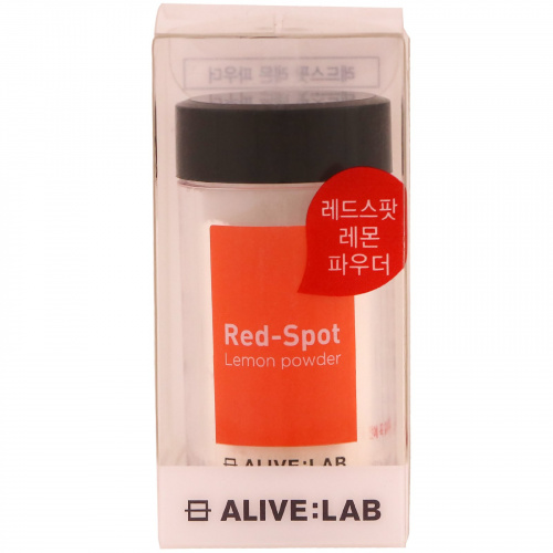 Alive:Lab, Лимонный порошок "Красная точка", 8 мл