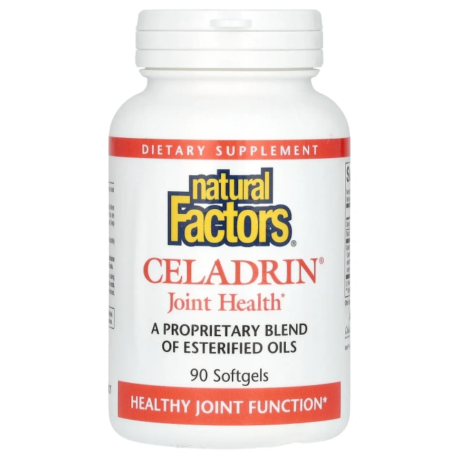 Natural Factors, Целадрин, Здоровье суставов, 90 желатиновых капсул