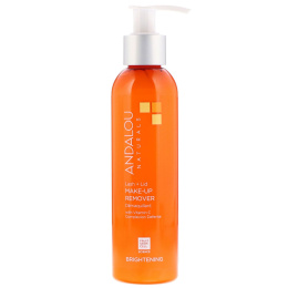 Andalou Naturals, Средство для снятия макияжа с ресниц и век, осветляющее, 6 жидких унций (178 мл)