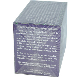 St. Dalfour, Органический чай Earl Grey, 25 чайных пакетов, 1.75 унций (50 г)