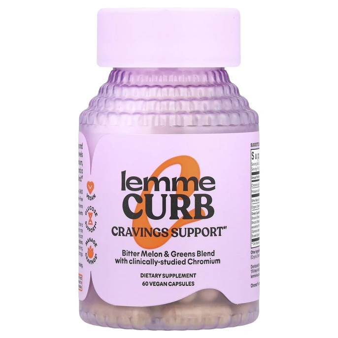 Lemme, Curb Cravings Support, 60 веганских капсул