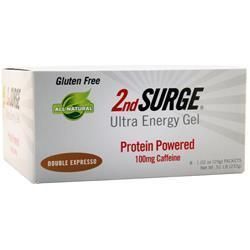 Pacific Health, 2nd Surge ультраэнергетическbq геля Double Expresso 8 шт.