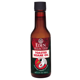 Eden Foods, Отборное, прожаренное кунжутное масло, 5 жидких унций (148 мл)