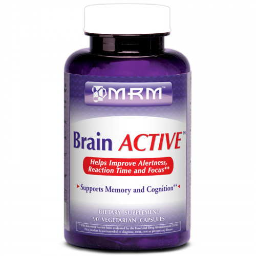MRM, Brain Active, 90 веганских капсул