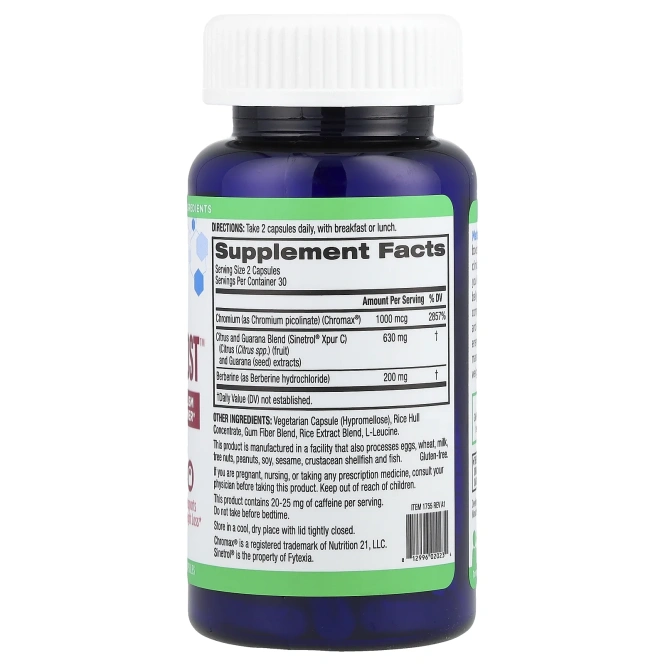 BioTRUST, Metaboboost ™, 60 растительных капсул