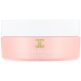 Jayjun Cosmetic, Гелевый патч для глаз с чаем каркадэ, 60 патчей, по 1,4 г каждый